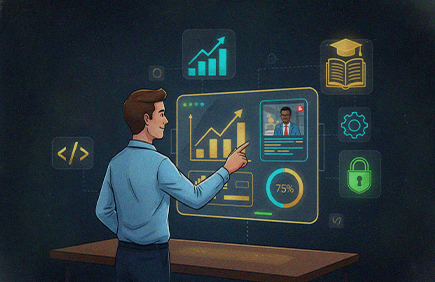 E-learning website development for financial courses